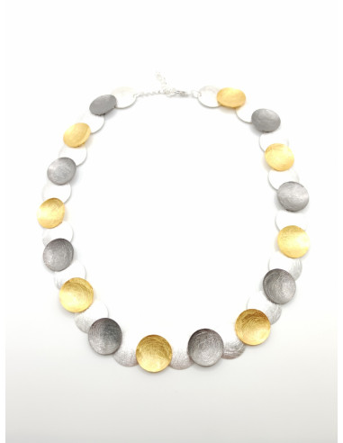 Silver handmade necklace