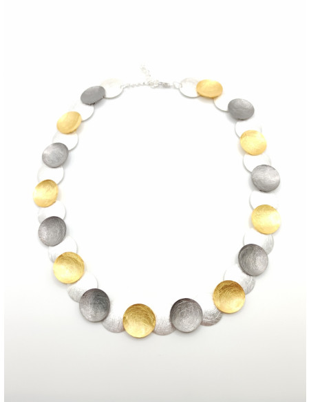 Silver handmade necklace