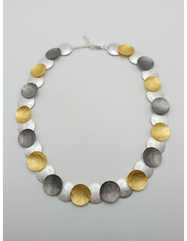 Silver handmade necklace