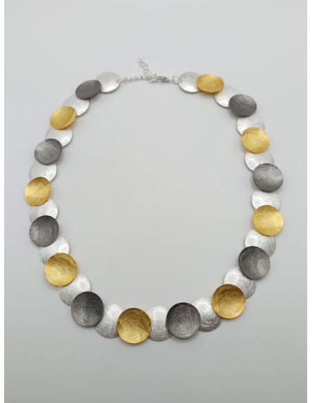 Silver handmade necklace