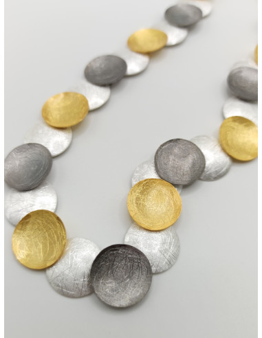 Silver handmade necklace