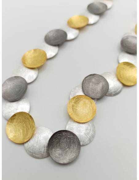 Silver handmade necklace