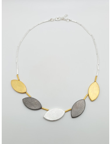 Silver handmade necklace