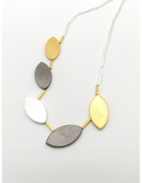 Silver handmade necklace