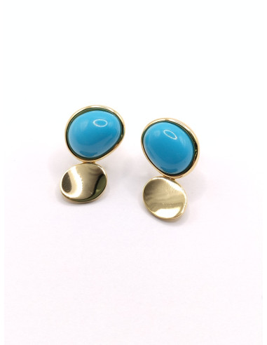 Silver earrings