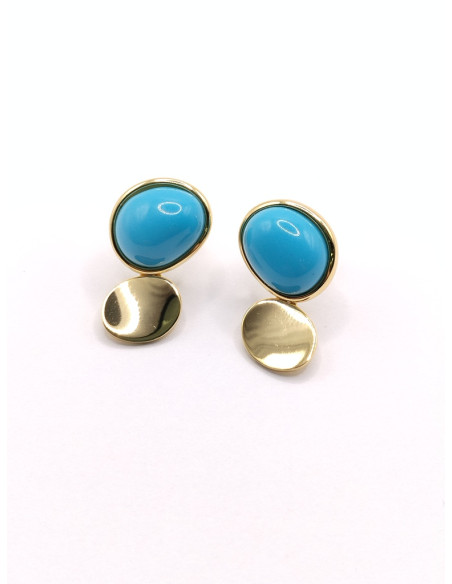 Silver earrings