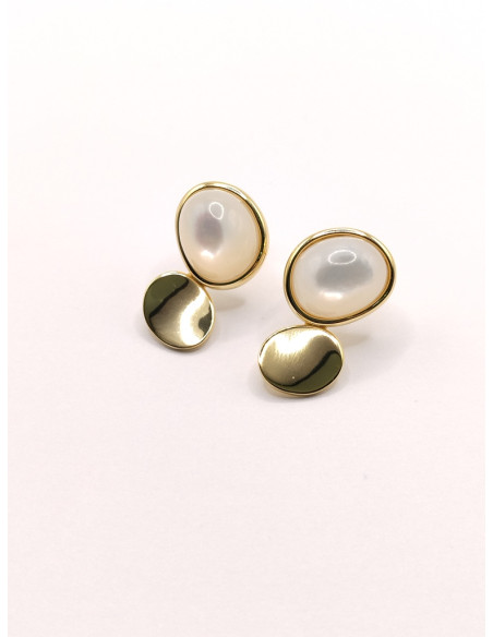 Silver earrings