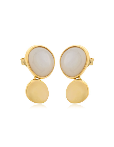 Silver earrings