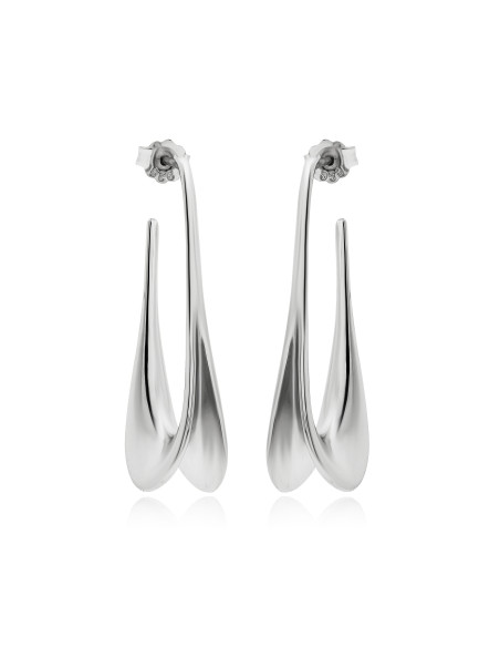 Silver earrings