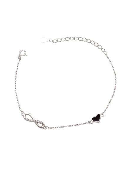 Silver Infinity Bracelet
