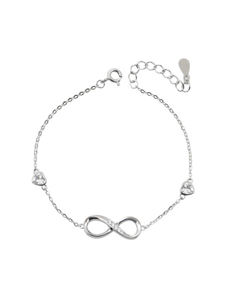 Silver Infinity Bracelet