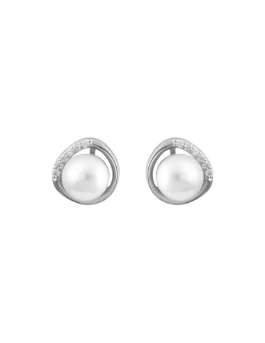 Silver earrings