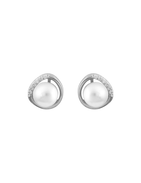 Silver earrings
