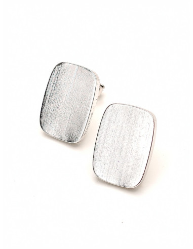 Silver earrings