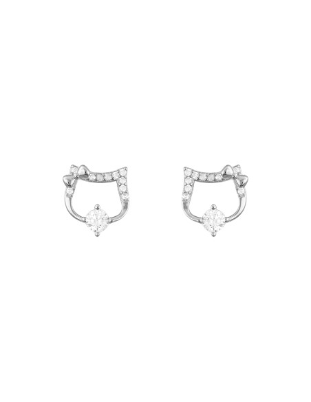 Silver earrings