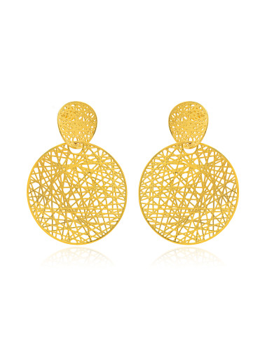 Silver earrings