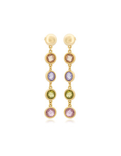 Silver earrings