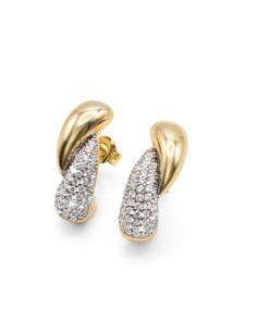 Silver earrings