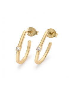Silver earrings
