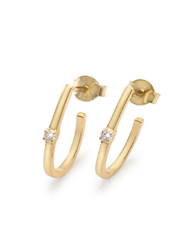 Silver earrings