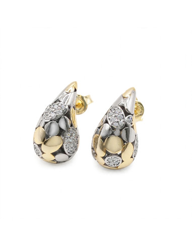 Silver earrings