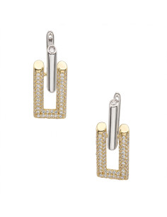 Silver earrings
