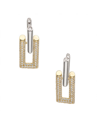 Silver earrings