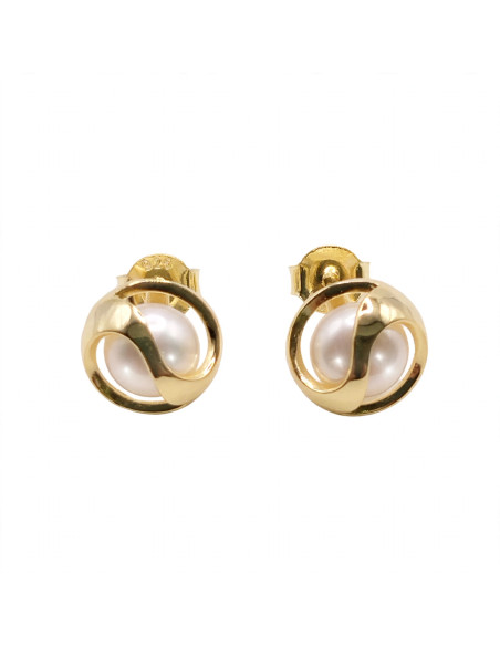 Silver earrings