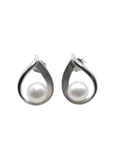 Ασημένια σκουλαρίκια