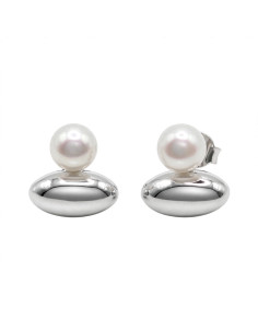 Silver earrings