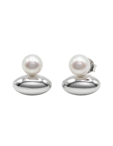 Silver earrings