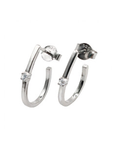 Silver earrings