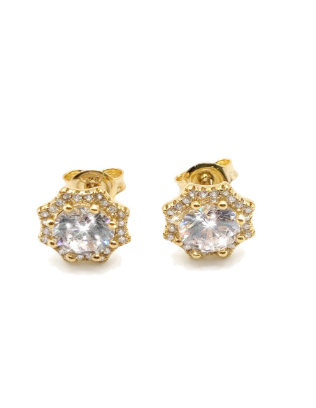 Silver earrings