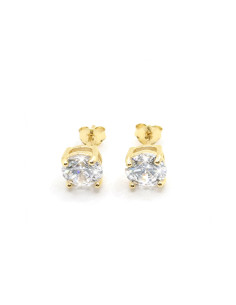 Silver earrings