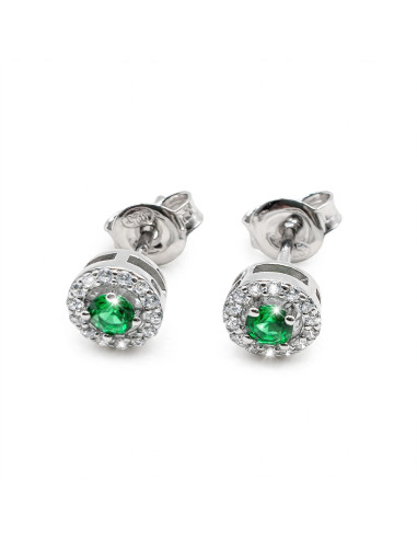 Silver earrings