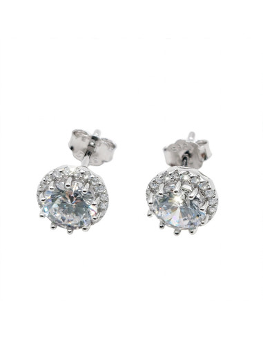 Silver earrings