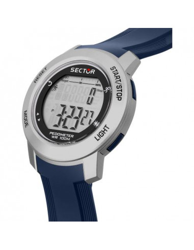 SECTOR EX-37 Chronograph Blue Silicone Strap