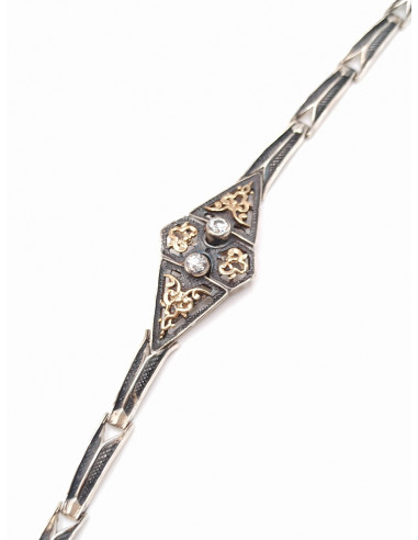 Ασημόχρυσο Βραχιόλι