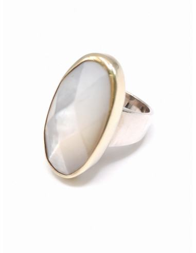 Ασημόχρυσο δαχτυλίδι