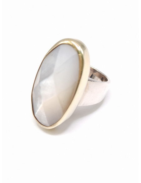 Ασημόχρυσο δαχτυλίδι