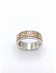 Ασημόχρυσο δαχτυλίδι