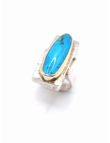 Ασημόχρυσο δαχτυλίδι