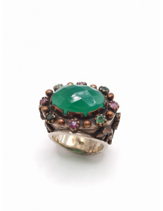 Ασημόχρυσο δαχτυλίδι