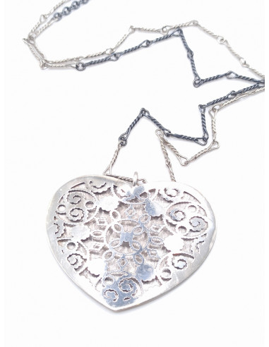 Silver necklace