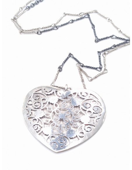 Silver necklace