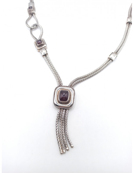 Silver necklace