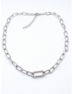 Ασημένιο Κολιέ Αλυσίδα