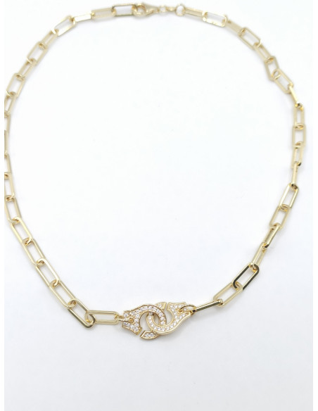 Ασημένιο Κολιέ Αλυσίδα