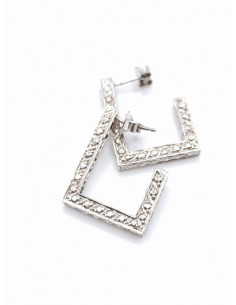 Ασημένια σκουλαρίκια