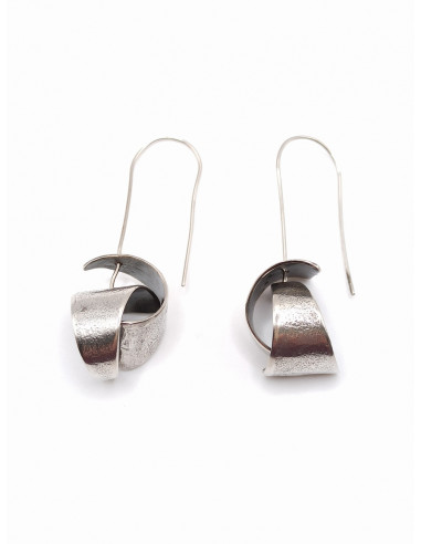 Ασημένια σκουλαρίκια